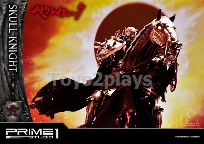 Prime 1 Studio Skull Knight on horseback Deluxe Version