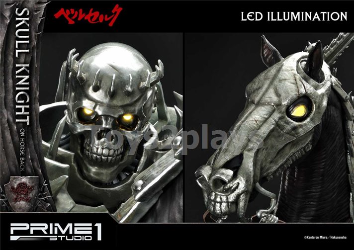 Prime 1 Studio Skull Knight on horseback Deluxe Version