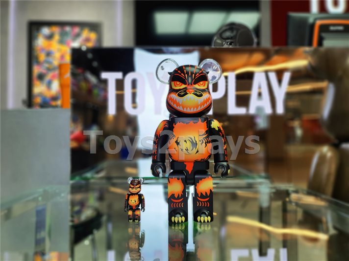 Bearbrick Godzilla Vs. Destoroyah Godzilla Meltdown Versions