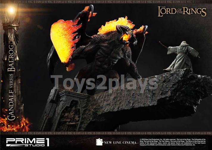 Prime 1 Studio PMLOTR-02 The Lord of the Rings Gandalf vs Balrog