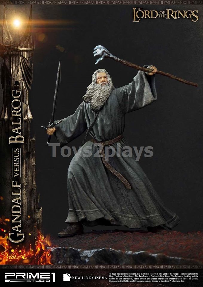 Prime 1 Studio PMLOTR-02 The Lord of the Rings Gandalf vs Balrog