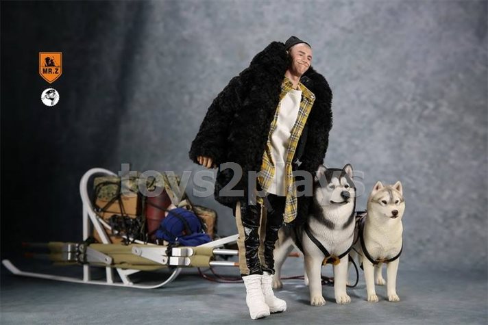 Mr.Z MRZ032-AM002 Alaskan Malamute Red Brown and White 