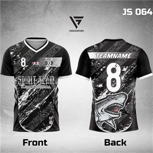 [vksport] เสื้อฟุตบอลพิมพ์ลาย คอวี เสื้อวิ่ง เสื้อพิมพ์ลาย รับผลิตเสื้อยูนิฟอร์ม เสื้อทีม เสื้อกิจกรรม