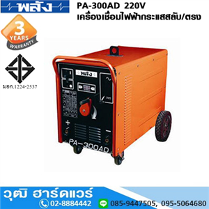 [PA-300AD-220] พลัง PA-300AD 220V เครื่องเชื่อมไฟฟ้ากระแสสลับ/ตรง