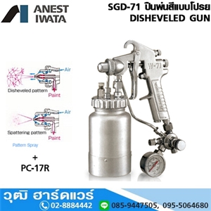 [SGD-71] IWATA SGD-71 ปืนพ่นสีกระเจิง 0.7mm