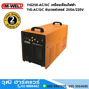 [TIG250-AC/DC-AM] AM-WELD TIG250-AC/DC เครื่องเชื่อมไฟฟ้า TIG-AC/DC อินเวอร์เตอร์ 250A/220V