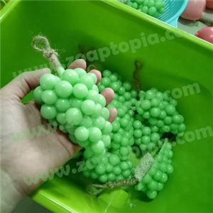 [Green Grape soap] สบู่องุ่น-สีเขียว